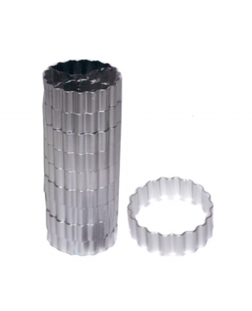 MOLDE GALLETA ESTRIADO