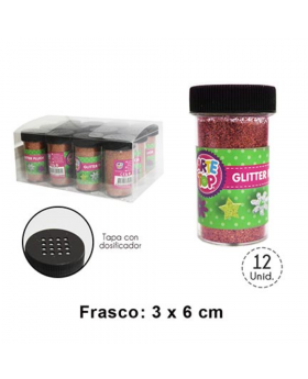 SET GLITTER ROSE GLOD/48