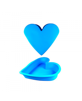 MOLDE SILICONA CORAZON
