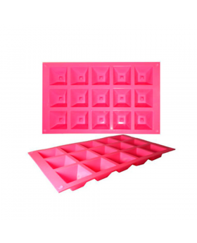 MOLDE SILICONA 15 ESPACIOS/60