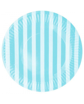 ST PLATO RED. LINEAS CELESTE/100