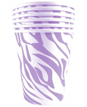 ST VASOS ANIMAL PRINT LILA/100