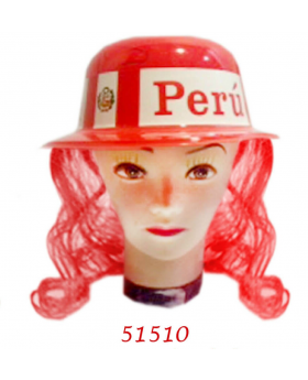 GORRO CHAPLIN CINTA/PELO PERU X 12/240