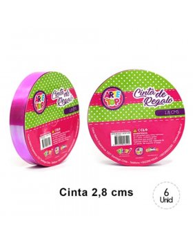 CINTA REGALO 1,8 CM FUXIA/300