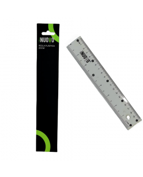 REGLA PLASTICA 20CM NUOVO