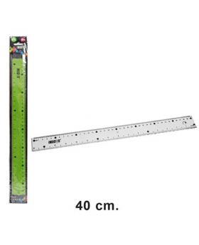 REGLA PLASTICA 40CM NUOVO /288