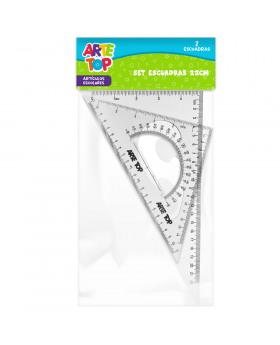 SET ESCUADRAS 22CM /288