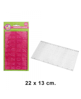 NORMOGRAFO ACRILICO /288