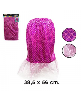 FALDA SIRENA FUXIA/120