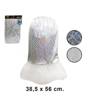 FALDA SIRENA SILVER/120