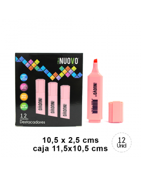 DESTACADOR PASTEL ROSADO /720