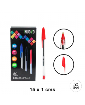 LAPIZ PASTA CLASSIC ROJO SET50U /20