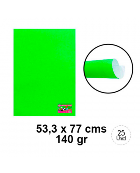 CARTULINA ARTETOP PISTACHO 53,3x77CM ST 25U /12