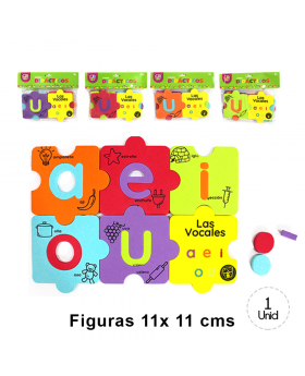 ROMPECABEZA 06 COLORES VOCALES/144