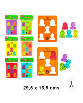GOMA EVA PUZLE OFICIOS Y PROFESIONES /192