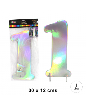 NUMERO CANDY BAR IRIDISCENTE 1 /288