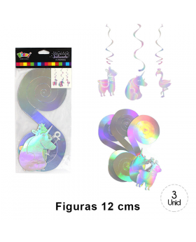 SET COLGANTE IRIDESCENTE 03 UN. /516