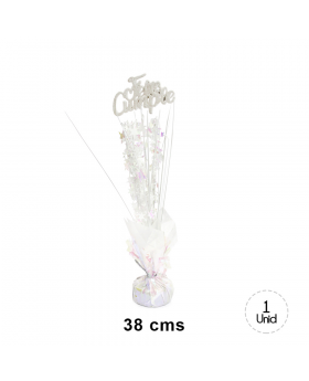 CENTRO MESA FELIZ CUMPLE IRIDESCENTE/72