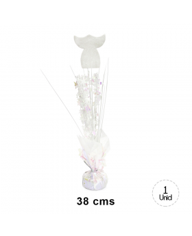 CENTRO MESA SIRENA IRIDESCENTE /72