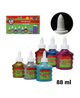 GLITER GLUE SET6U /24