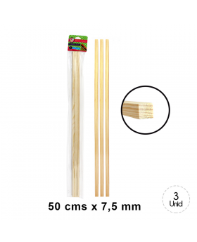 PALO MAQUETA 7.5x7.5MM SET3U /120