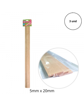 PALO MAQUETA 2x20MM SET3U /160