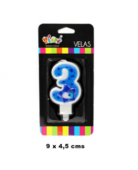 VELA INFANTIL NIÑO Nº 3/ 288