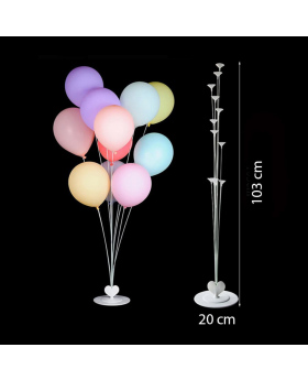 KIT BASE GLOBO 11 PCS /100