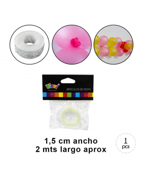 CINTA DECORACION GLOBOS / 600