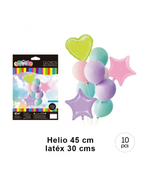 KIT GLOBOS YOUNG/200