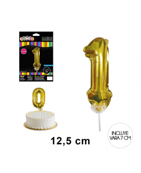 GLOBOS HELIO + VARA NUMERO 1 / 500