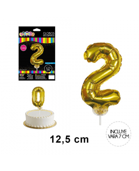 GLOBOS HELIO + VARA NUMERO 2 / 500