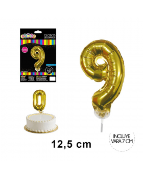 GLOBOS HELIO + VARA NUMERO 9 / 500