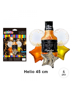 GLOBOS BOUQUET WHISKY KIT6P /200