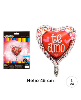 GLOBO HELIO TE AMO 45CM /600