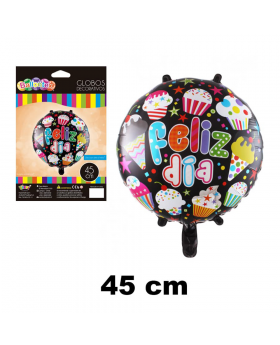 GLOBOS HELIO FELIZ DIA 0001 /300