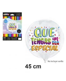 GLOBOS ESTAM. TRANSPARENTE 006 1UN/600