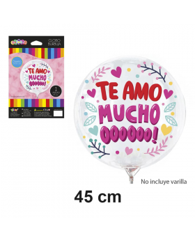 GLOBOS ESTAM. TRANSPARENTE 007 1UN/600