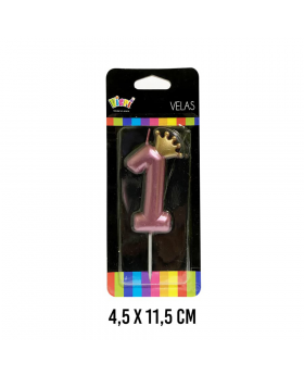 VELA CROWN GIRL NUMERO 1 11.5CM /144