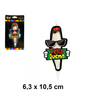 VELA FELIZ QUEMA /288