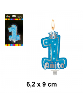 VELA PRIMER AÑITO BLUE /288