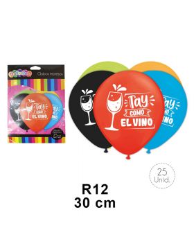 GLOBO ESTAMP TAYCOMOELVINO R12 30CM SET25U /100