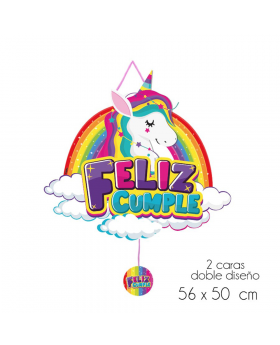 PIÑATA CUMPLEAÑOS UNICORNIO/60