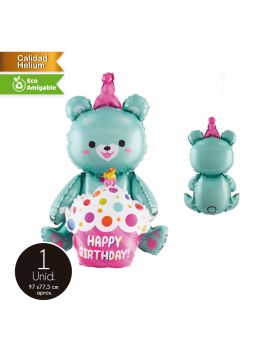 GLOBO FOIL OSITO BOY/500