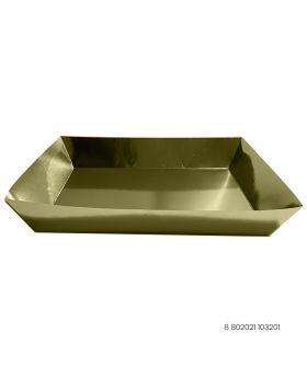 BANDEJA CARTON FIESTA GOLDEN SET2U /100