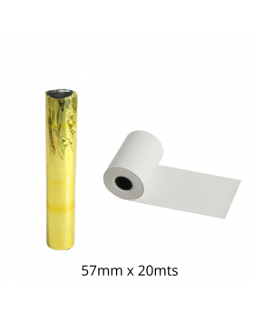 PAPEL TERMICO ROLLO 57MMx20M /200