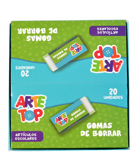 GOMA DE BORRAR ESCOLAR 53x13x23MM /480