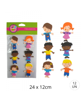 GOMA EVA STICKERS FIGURAS NIÑOS /300
