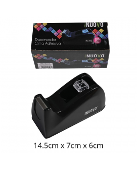DISPENSADOR CINTA ADHESIVA 14.5CM /24