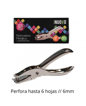 PERFORADORA METALICA 1 PERFORACION 6MM /240